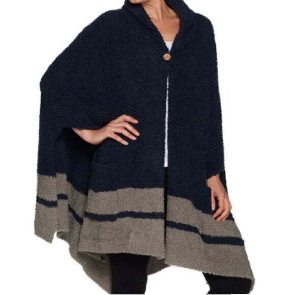 Barefoot Dreams Zuma Cape One Size - Picture 1 of 5